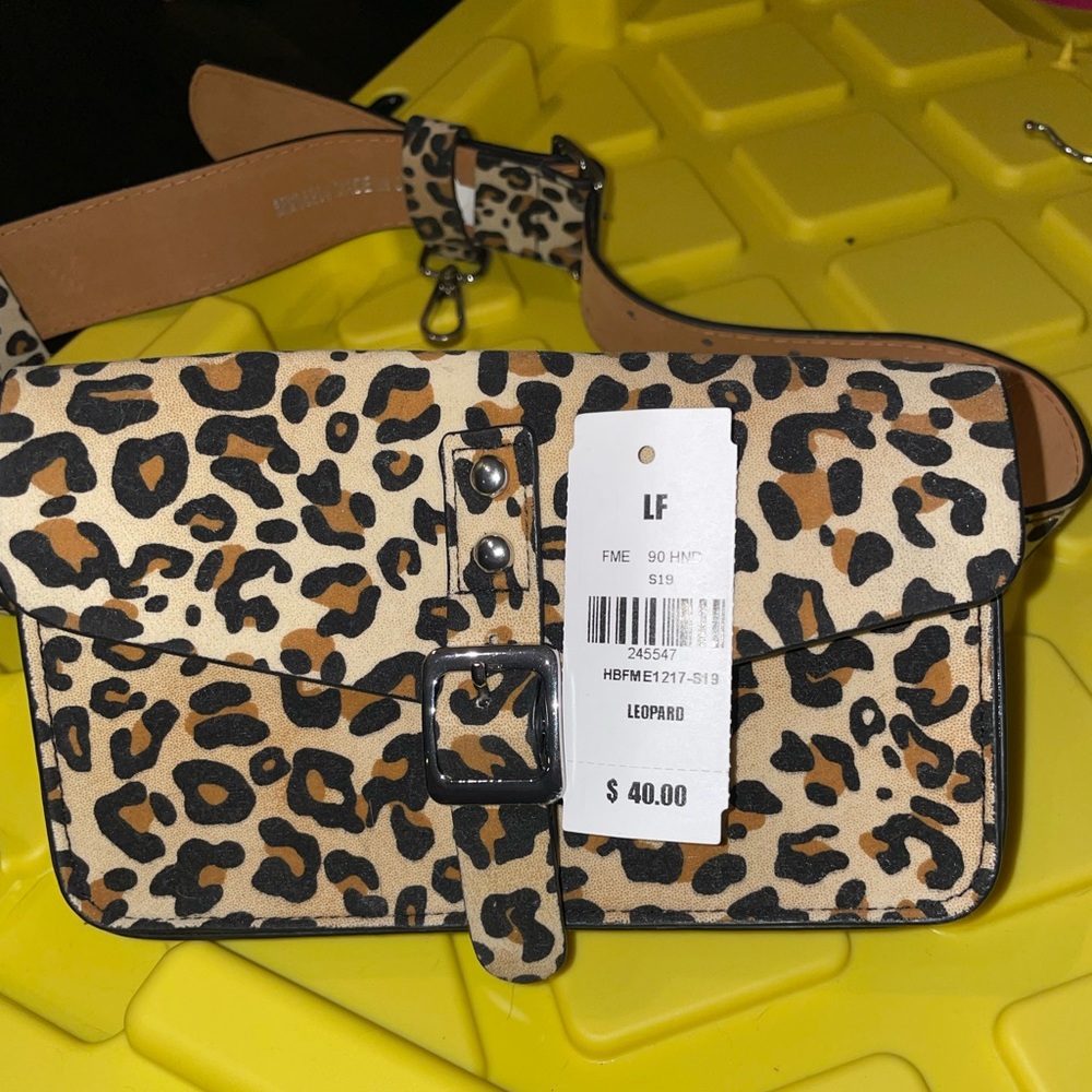 LF leopard print Fanny pack